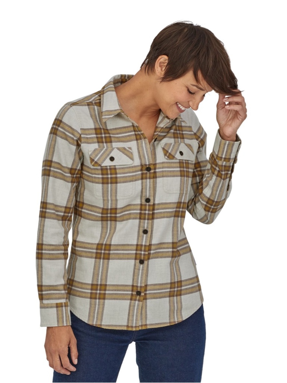 PATAGONIA W'S L/S MIDWEIGHT FJORD FLANNEL SHIRT